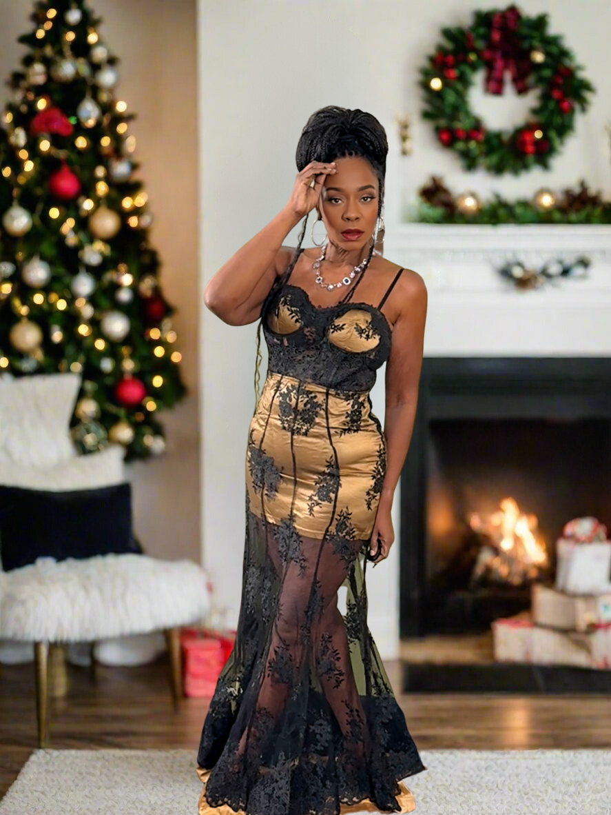 Empressive Lace Dress