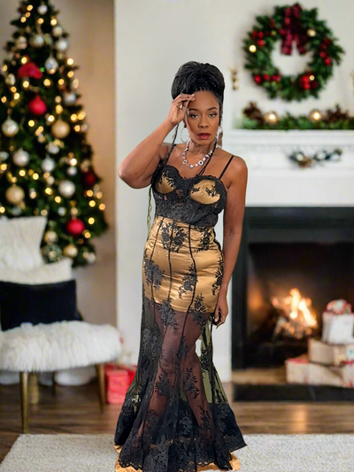 Empressive Lace Dress