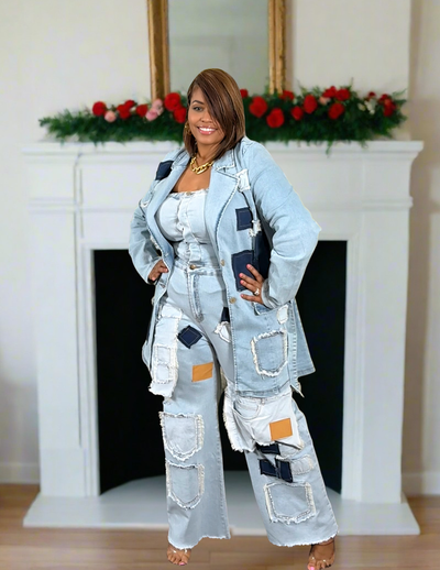 Patch It Up Blazer (Regular & Curvy)