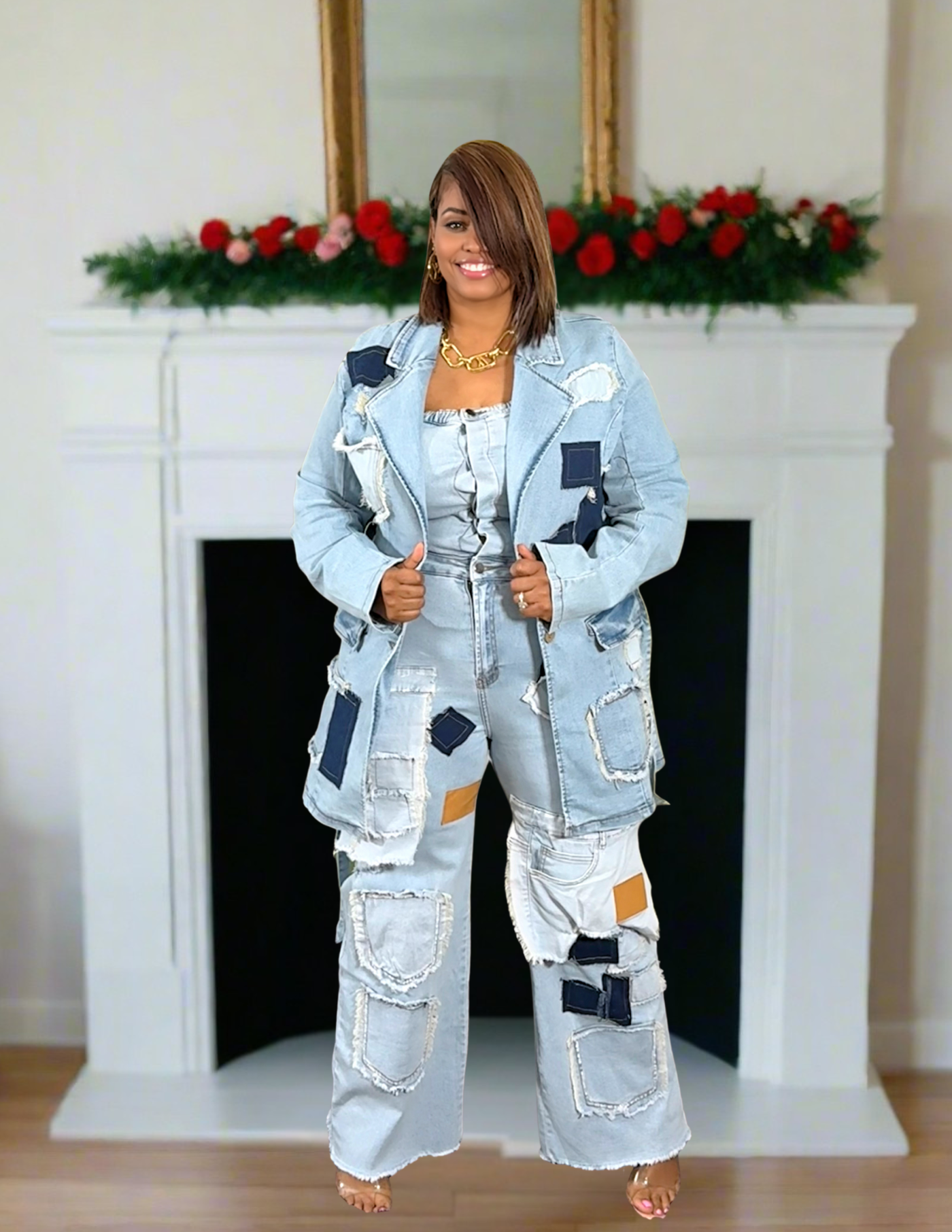 Patch It Up Blazer (Regular & Curvy)