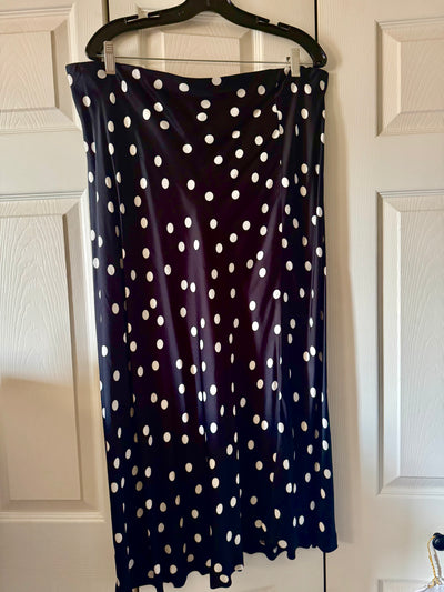 Polka Dot Pencil Skirt