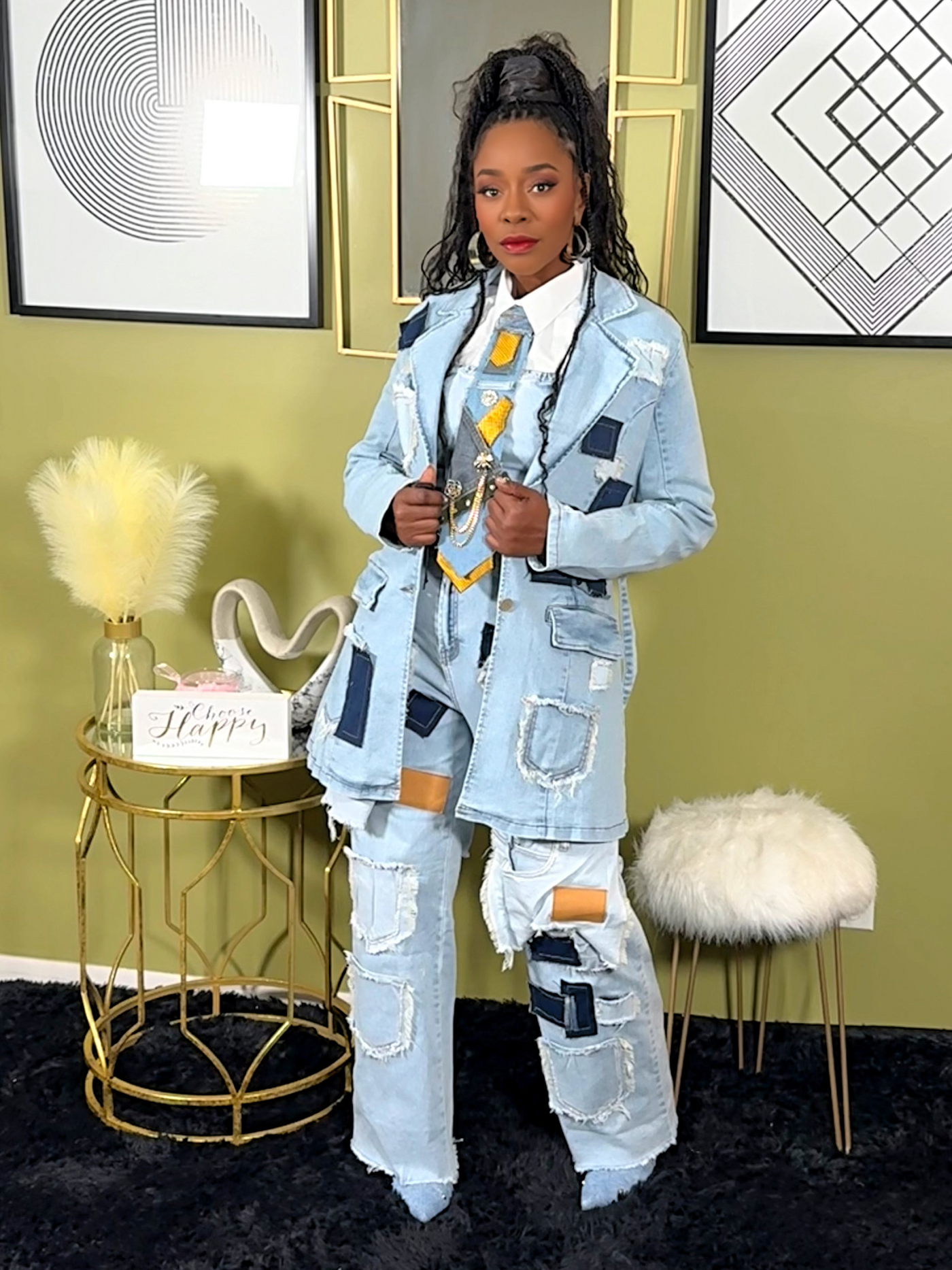 Patch It Up Blazer (Regular & Curvy)