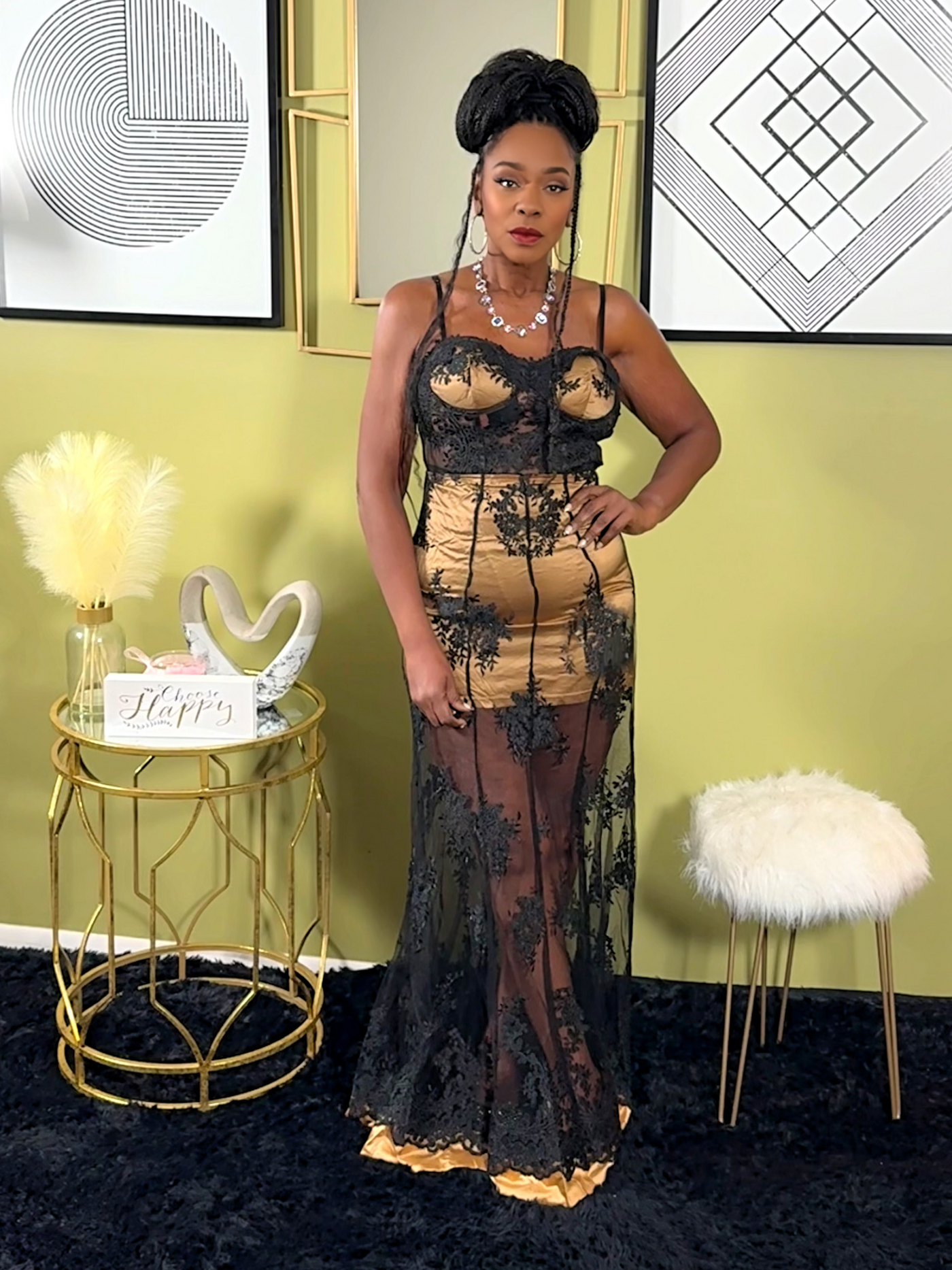 Empressive Lace Dress