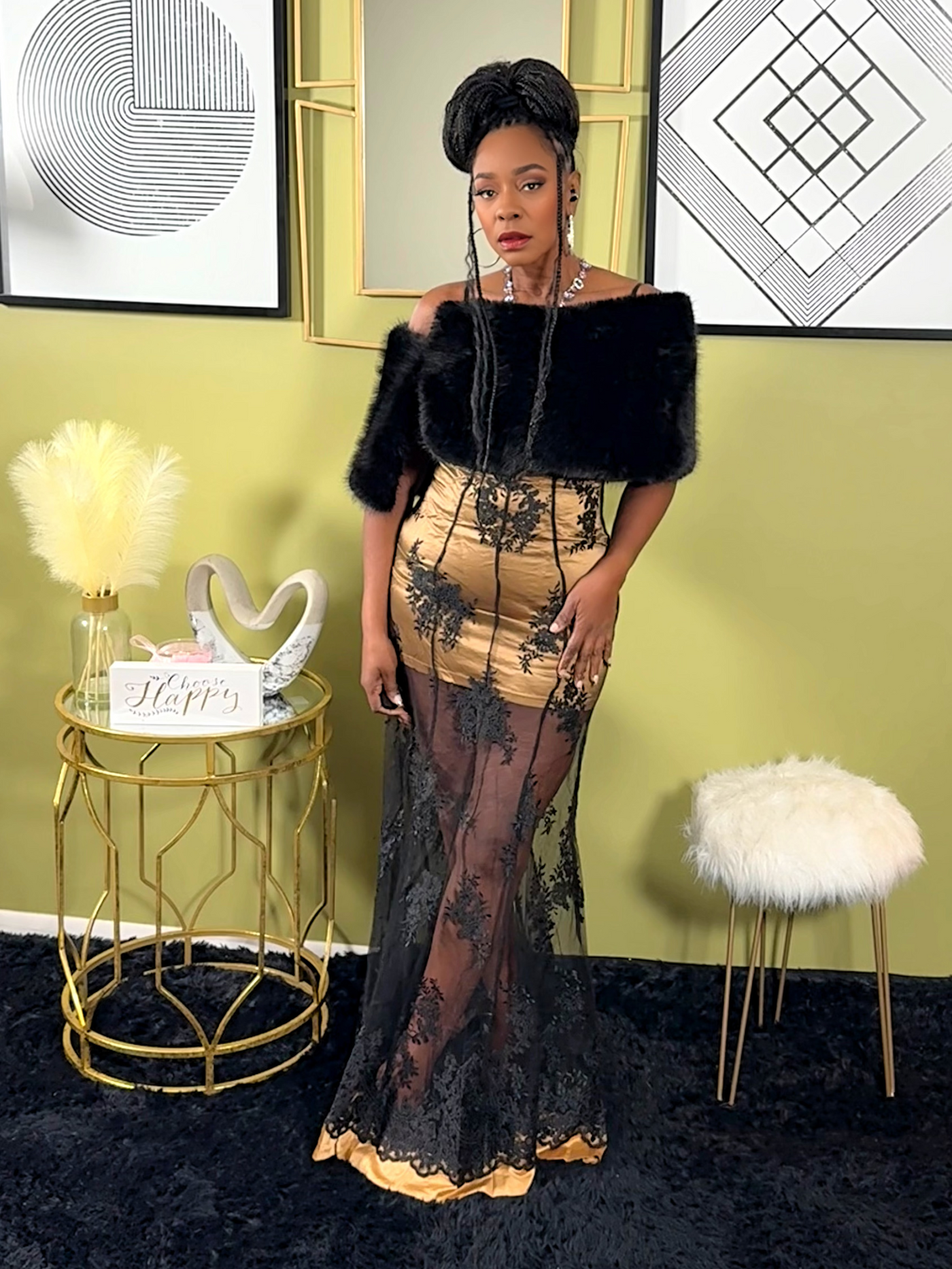 Empressive Lace Dress