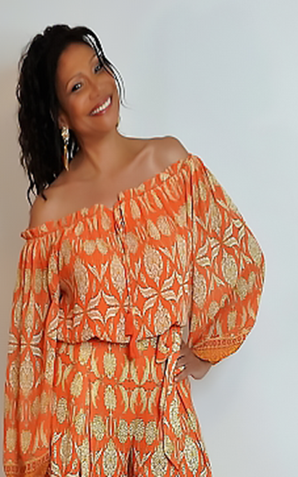 Creamsicle Peasant Top - *CLEARANCE ITEM - FINAL SALE*