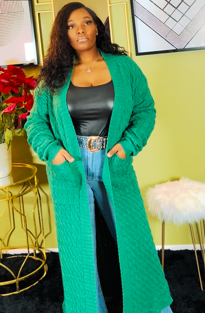Lucky Me Long Open Cardigan - *CLEARANCE ITEM - FINAL SALE*