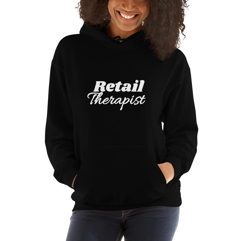 Retail Therapist Hoodie *READ DESCRIPTION FOR SHIPPING INFORMATION*